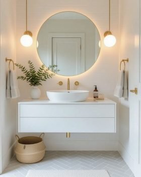 Salle de bain éclairage